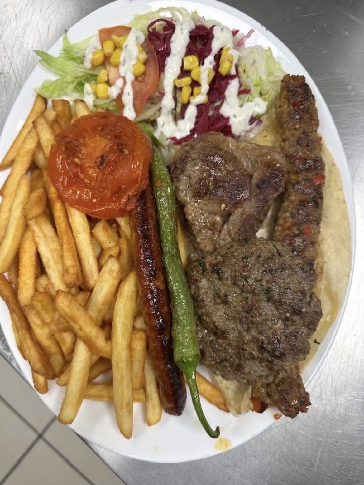 Assiette Grill 19