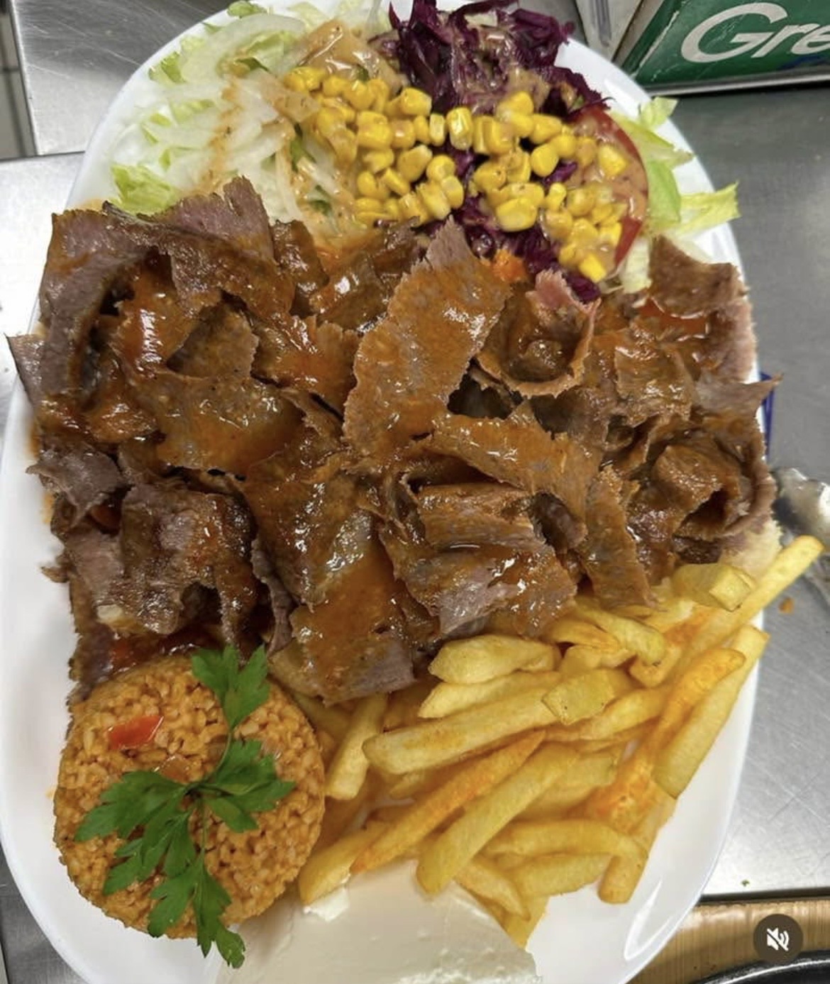 Assiette kebab